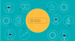 illustration of covid-19 at-home test